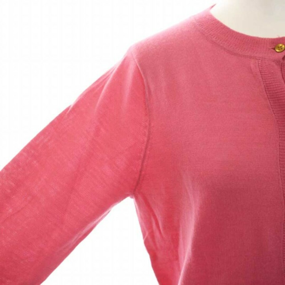 IENA(イエナ)のイエナ ALBAアンサンブル ニットカーディガン カットソー 五分袖 ピンク レディースのトップス(アンサンブル)の商品写真