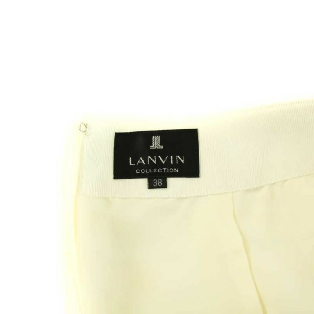 LANVIN(ランバン)のランバン LANVIN COLLECTION タイトスカート ひざ丈 白 レディースのスカート(ひざ丈スカート)の商品写真