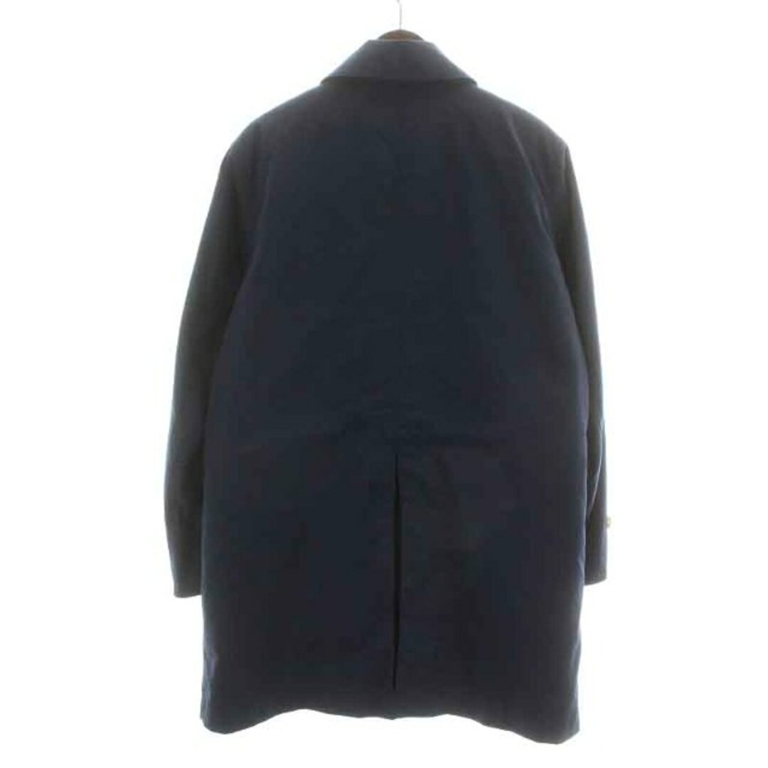 フリークスストア ステンカラーコート スプリングコート シングル ロング L 紺 メンズのジャケット/アウター(ステンカラーコート)の商品写真