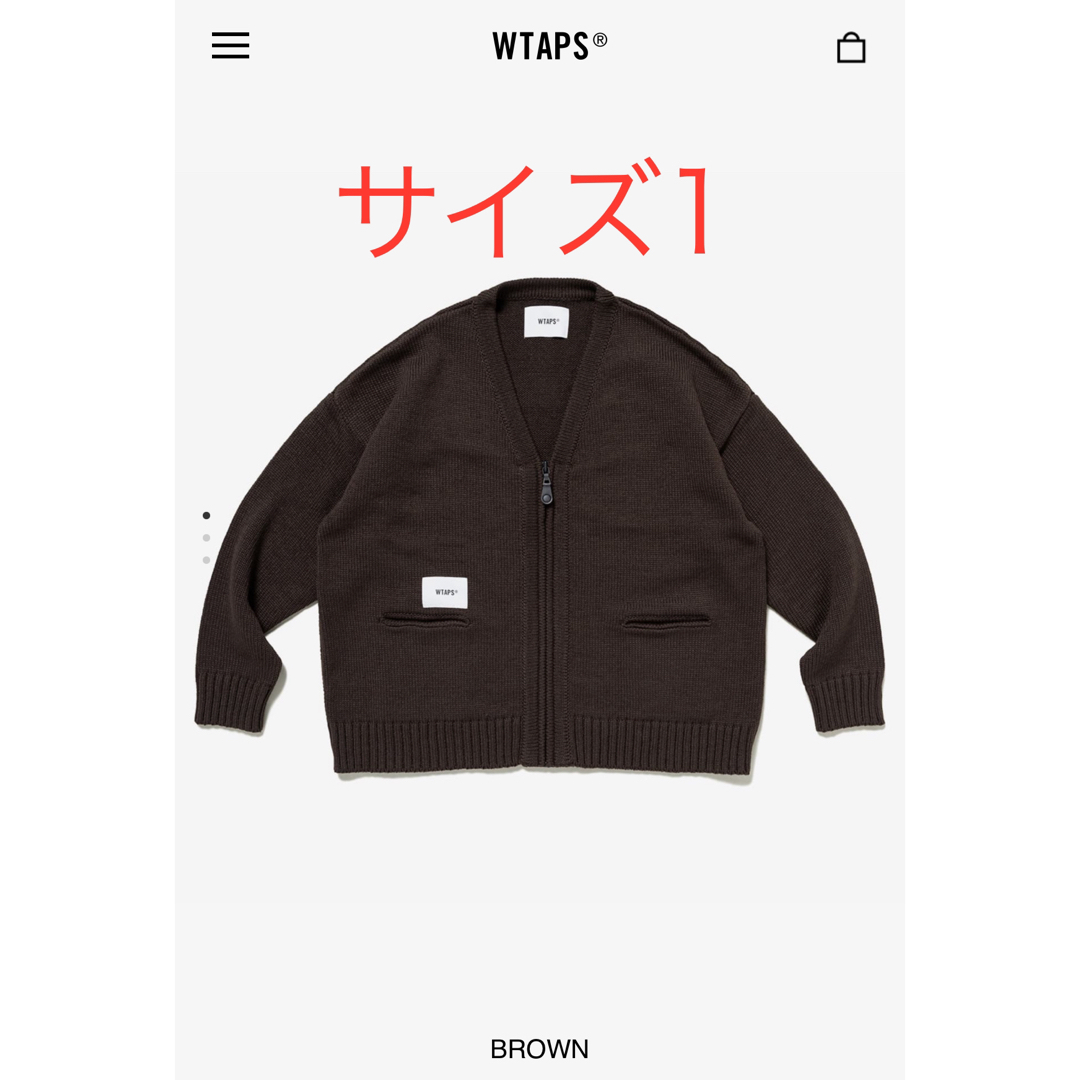 W)taps(ダブルタップス)の週末限定価格 wtaps23aw palmer sweater メンズのトップス(ニット/セーター)の商品写真