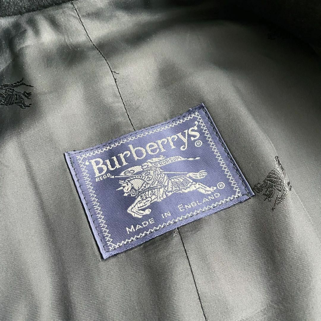 BURBERRY(バーバリー)の美品！【Burberry】カシミヤ100% ウール ダブル チェスターコート メンズのジャケット/アウター(チェスターコート)の商品写真