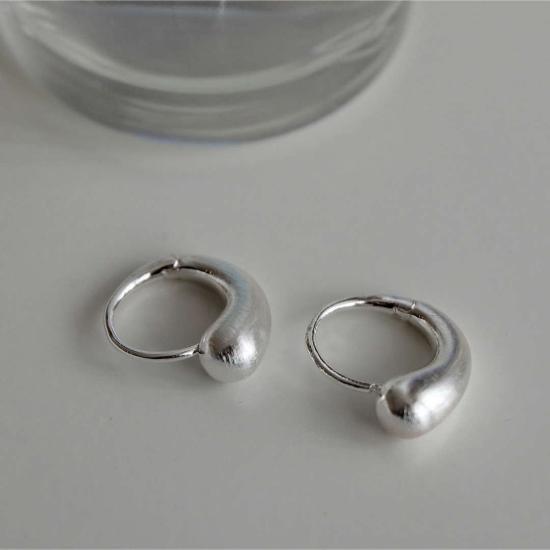 Plage(プラージュ)の【SILVER925コート】ピアス/シルバー/アレルギー対応/ワンタッチピアス レディースのアクセサリー(ピアス)の商品写真