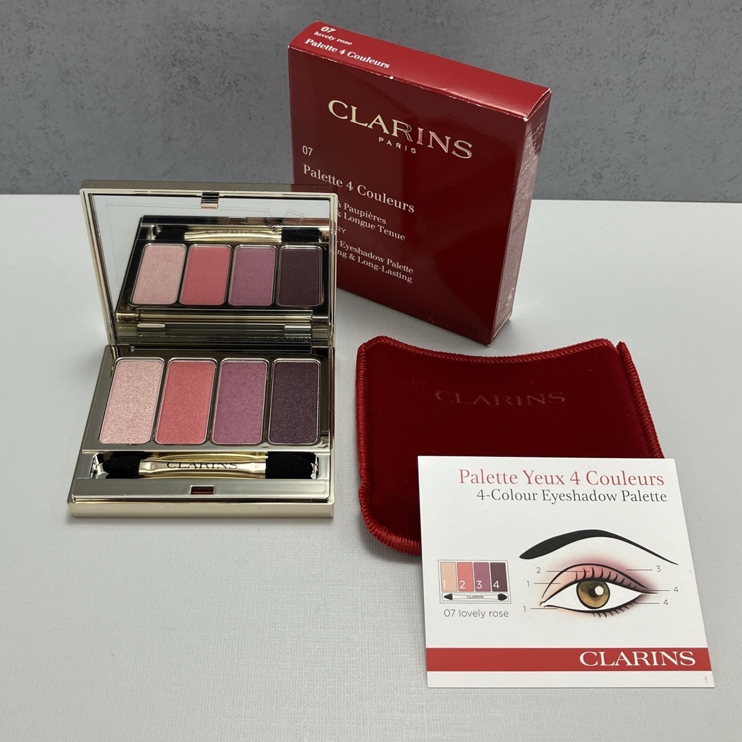 CLARINS(クラランス)のCLARINS 限定アイシャドウ フォーカラーアイパレット 07 コスメ/美容のベースメイク/化粧品(アイシャドウ)の商品写真