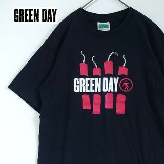 バンt　グリーンデイ　greenday　tシャツ　ブラック　black(Tシャツ/カットソー(半袖/袖なし))