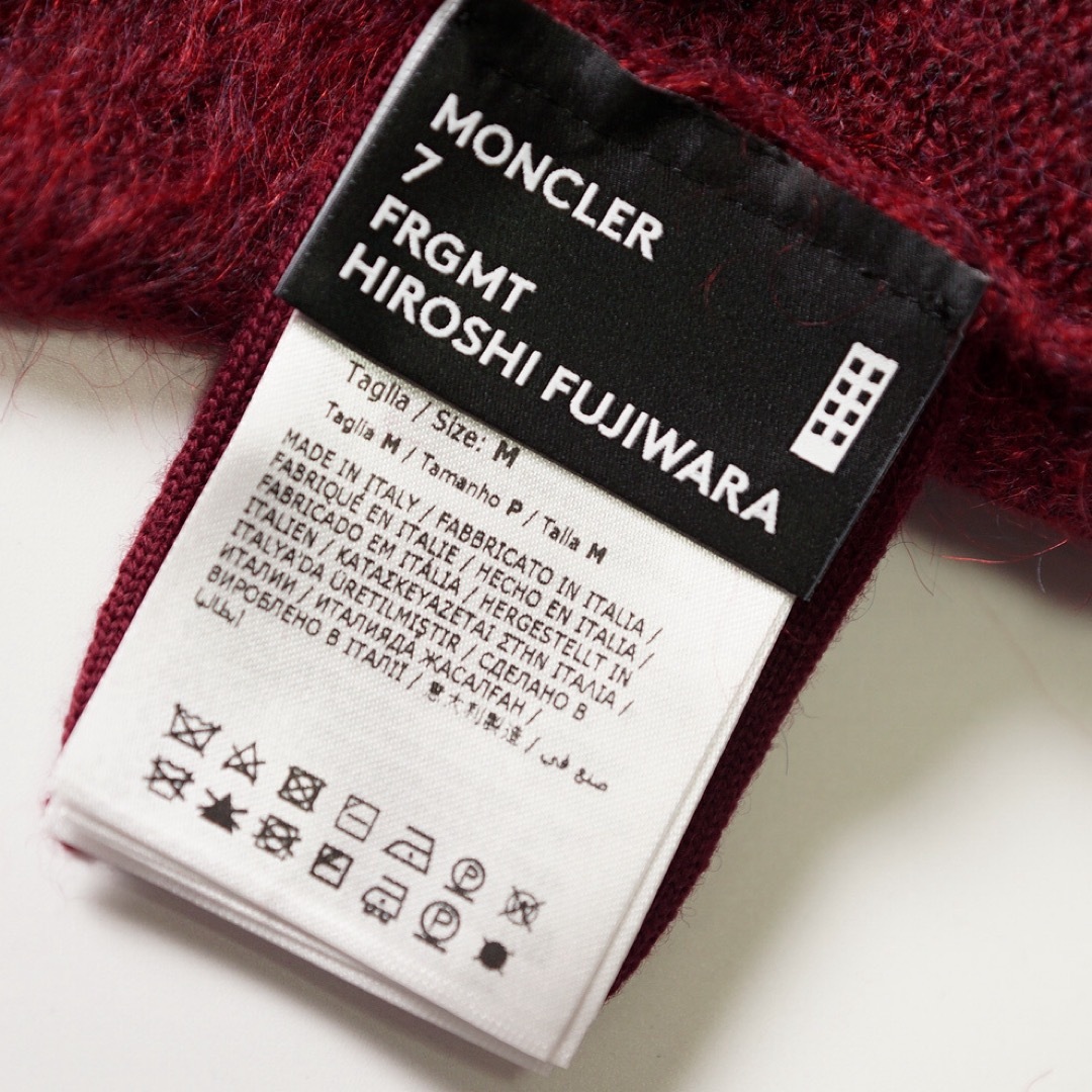 MONCLER - 国内11.5万MONCLERモンクレールフラグメントモヘア MONCLER - 国内11.5万MONCLERモンクレールフラグメントモヘア