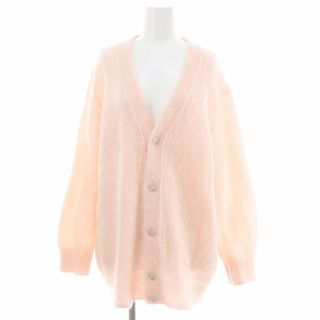 スローン mohair shaggy Vneck cardigan カーディガン(カーディガン)