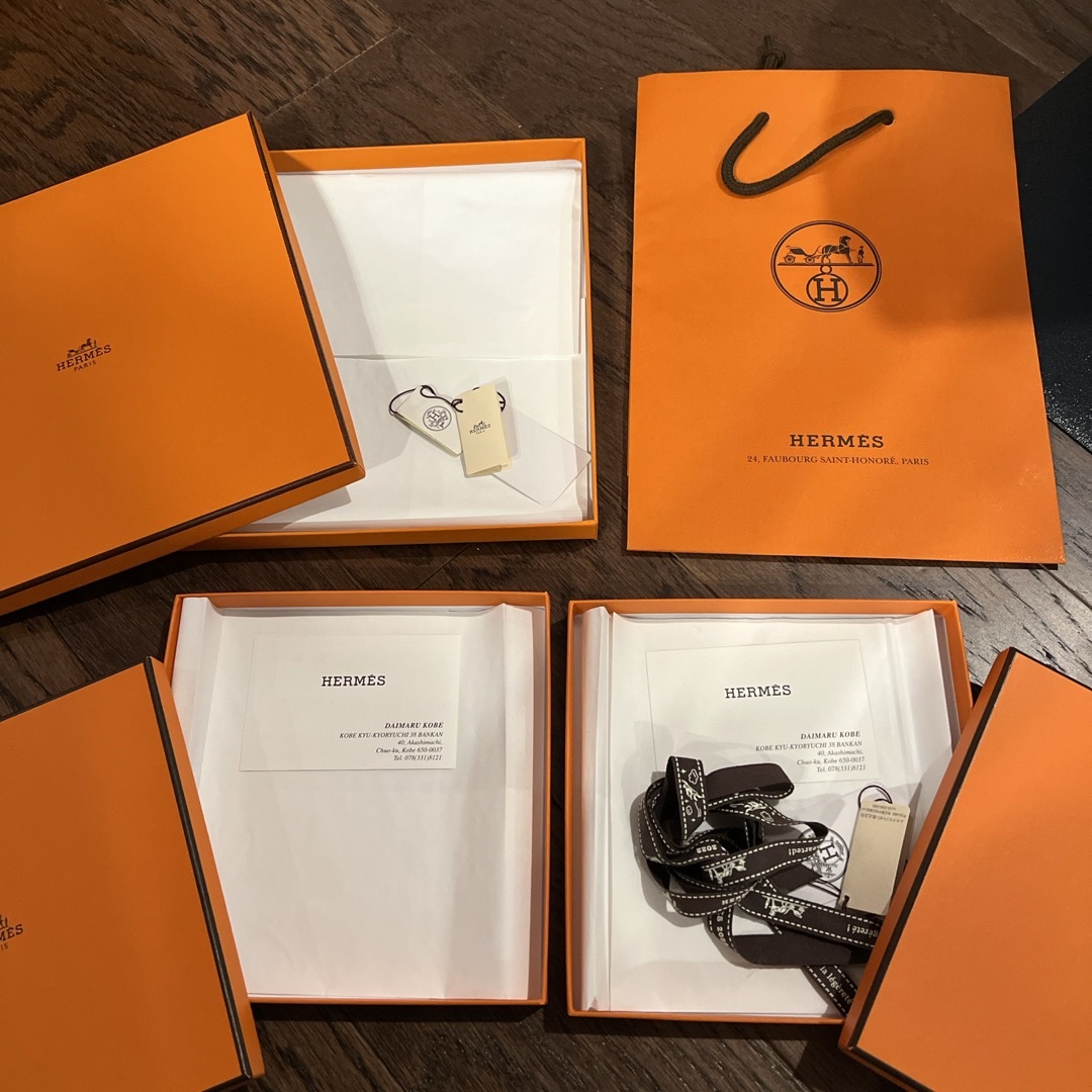 Hermes(エルメス)のHERMES エルメス　ショップ袋 箱 レディースのバッグ(ショップ袋)の商品写真