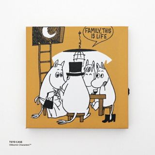 ムーミン(MOOMIN)のムーミン LEDキャンバスアート (イエロー) MOOMIN(インテリア雑貨)