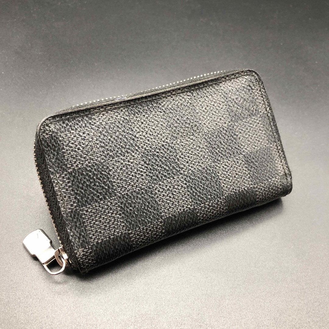 LOUIS VUITTON(ルイヴィトン)の即決 LOUIS VUITTON ダミエグラフィット ジッピー コインケース メンズのファッション小物(コインケース/小銭入れ)の商品写真