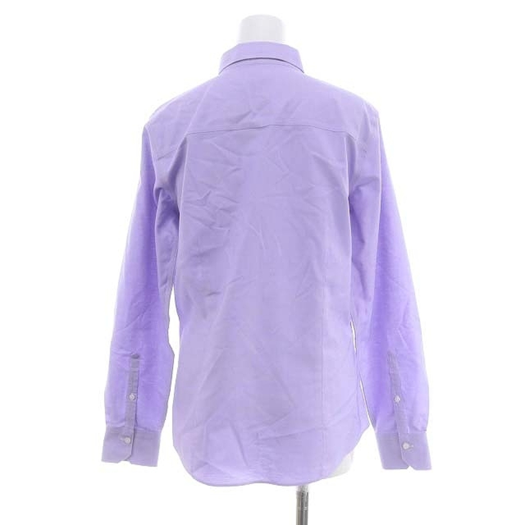 Brooks Brothers(ブルックスブラザース)のブルックスブラザーズ シャンブレーBDシャツ ブラウス 長袖 USA6 M 紫 レディースのトップス(シャツ/ブラウス(長袖/七分))の商品写真
