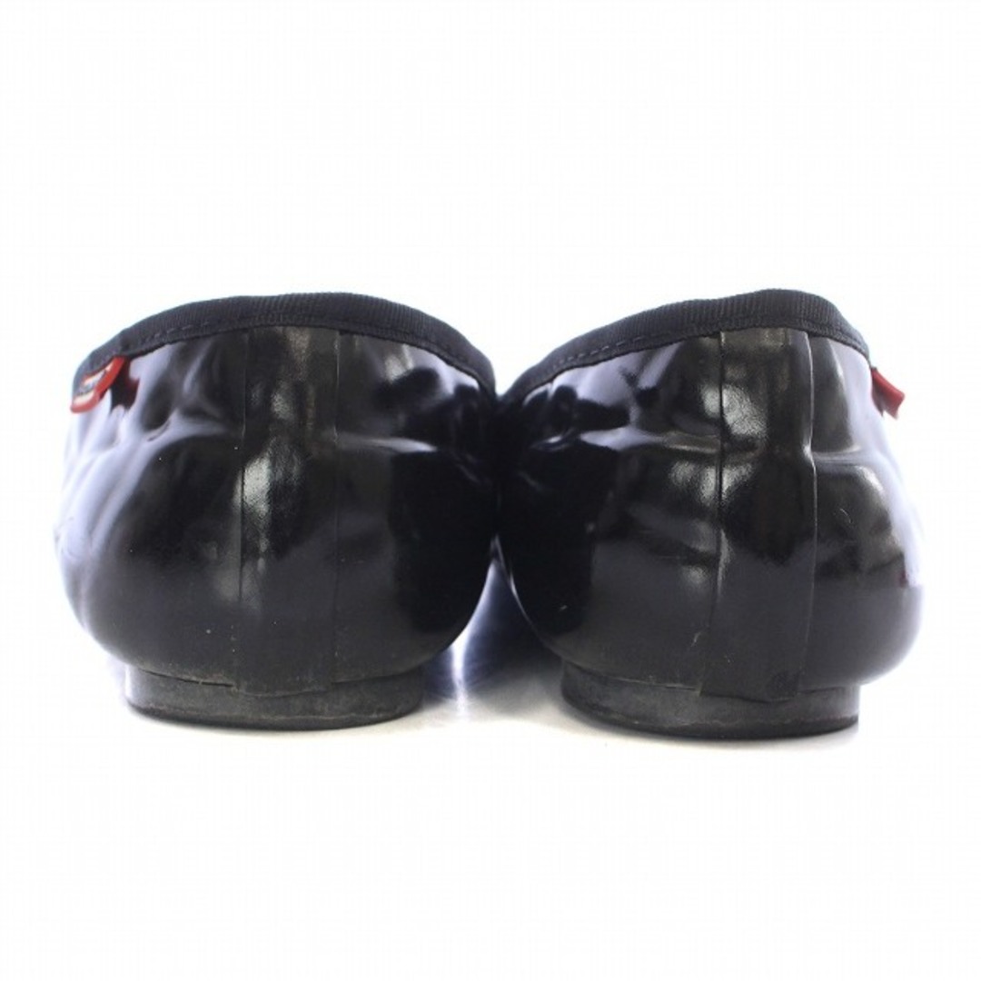 HUNTER(ハンター)のハンター オリジナル キルテッド バレリーナ グロス パンプス レインシューズ レディースの靴/シューズ(バレエシューズ)の商品写真