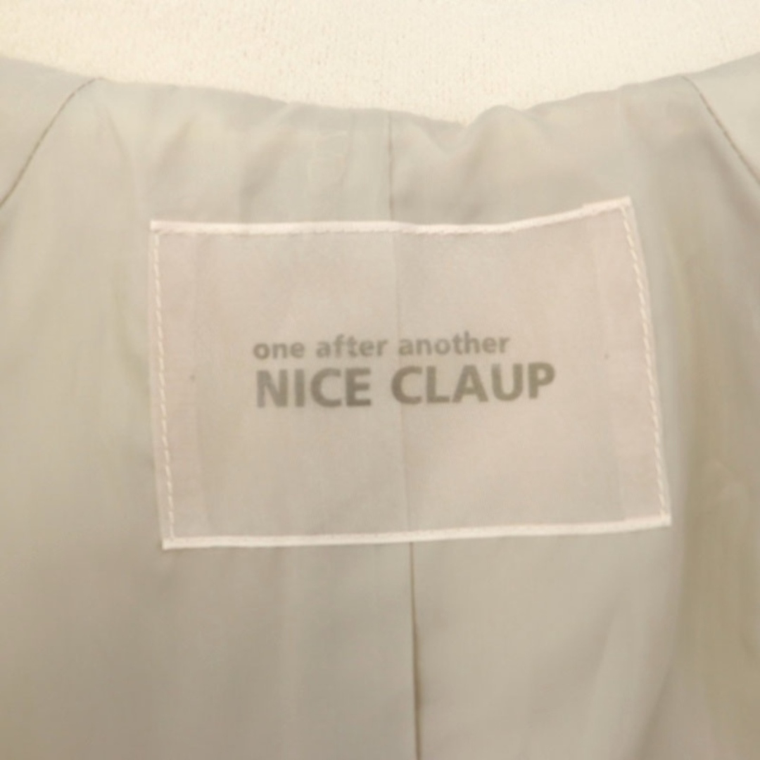 one after another NICE CLAUP(ワンアフターアナザーナイスクラップ)のワンアフター アナザー ナイスクラップ ステンカラーコート M ピンクベージュ レディースのジャケット/アウター(その他)の商品写真