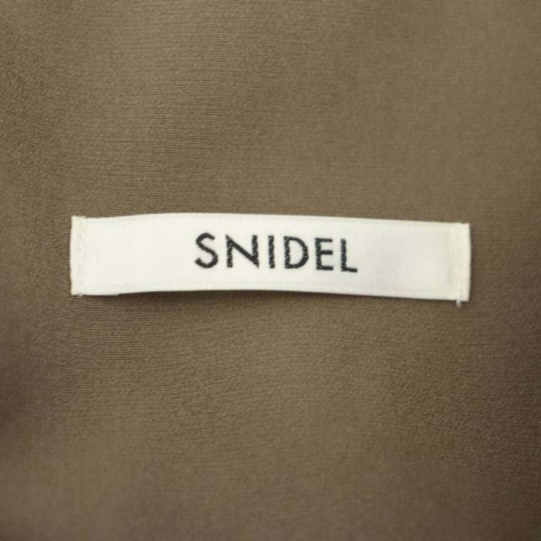 SNIDEL(スナイデル)のスナイデル 22AW ハイウエストキュロットショートパンツ 0 S 茶 レディースのパンツ(キュロット)の商品写真