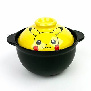 ポケモン(ポケモン)のポケットモンスター ピカチュウ フェイスアップ 1人用土鍋 食器 日本製 イエロー(食器)