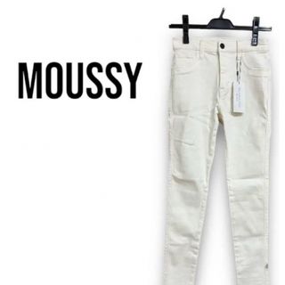 マウジー(moussy)のマウジー　ホワイトデニム　2(デニム/ジーンズ)