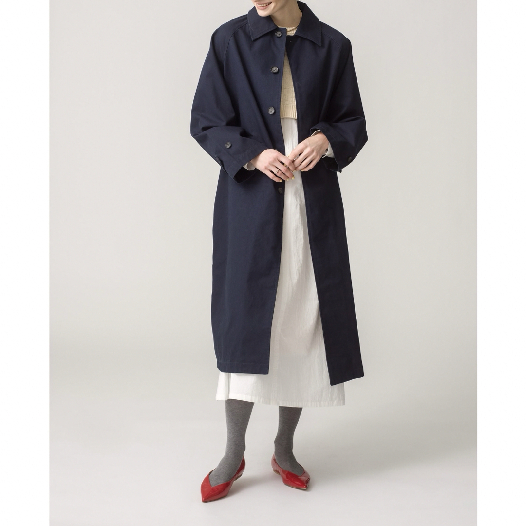 Ron Herman(ロンハーマン)のRHC Organic Cotton Bal Collar Coat レディースのジャケット/アウター(ロングコート)の商品写真