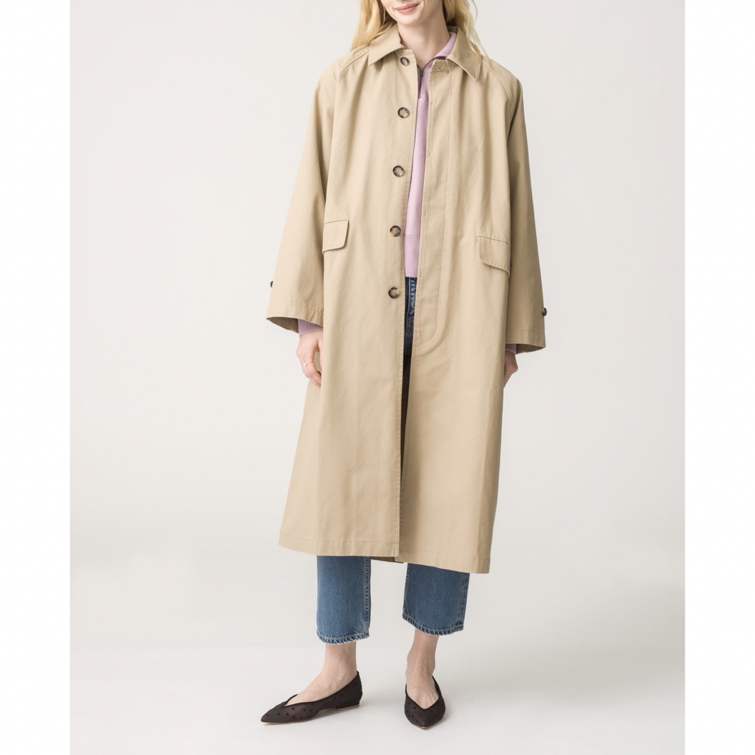 Ron Herman(ロンハーマン)のRHC Organic Cotton Bal Collar Coat レディースのジャケット/アウター(ロングコート)の商品写真