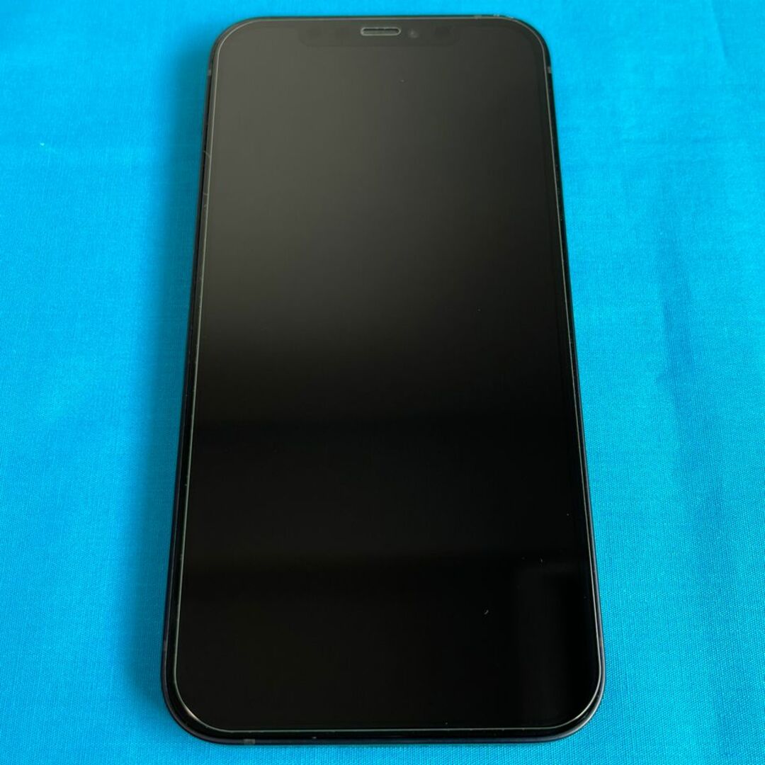 iPhone(アイフォーン)の▽保護フィルム付・バッテリー86%▽iPhone12 64GB BLACK スマホ/家電/カメラのスマートフォン/携帯電話(スマートフォン本体)の商品写真