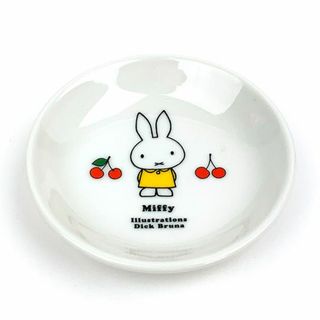 ミッフィー(miffy)のミッフィー ナッピー皿 レトロ喫茶 サクランボ 食器 日本製 オレンジ(食器)