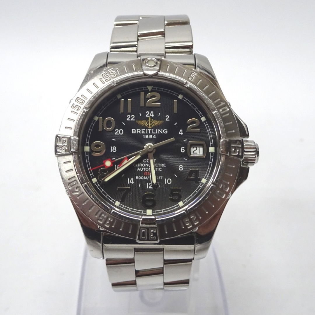 BREITLING(ブライトリング)のブライトリング 腕時計
 コルト GMT A32350 ブラック Ft599821 中古 メンズの時計(腕時計(アナログ))の商品写真