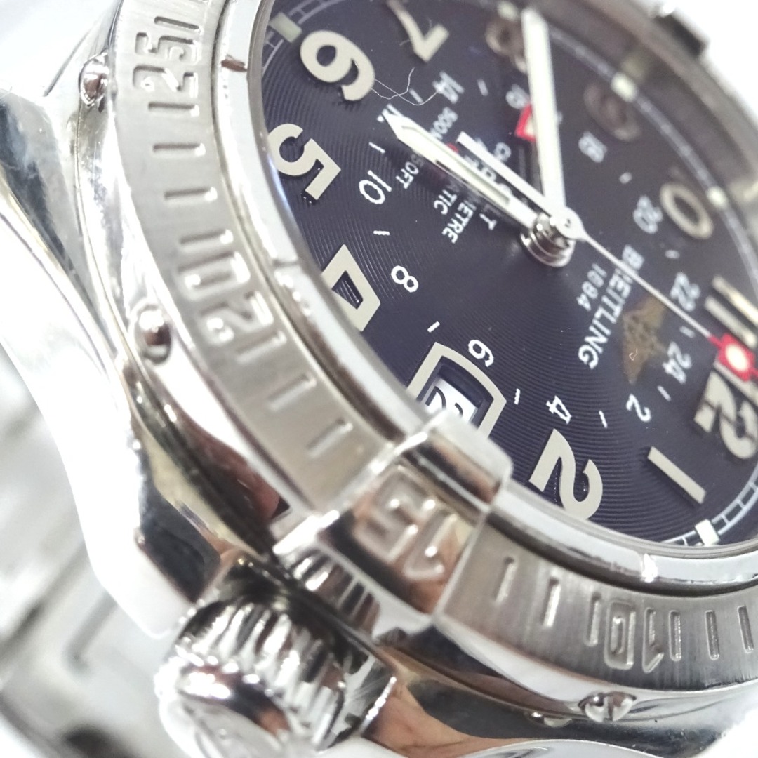 BREITLING(ブライトリング)のブライトリング 腕時計
 コルト GMT A32350 ブラック Ft599821 中古 メンズの時計(腕時計(アナログ))の商品写真