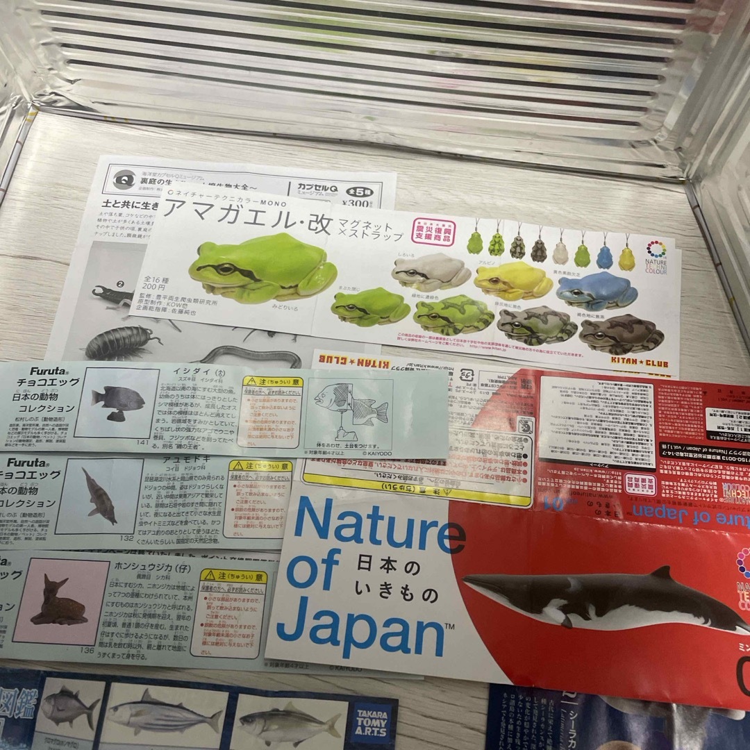 海洋堂(カイヨウドウ)の生き物フィギュアまとめ売り エンタメ/ホビーのおもちゃ/ぬいぐるみ(その他)の商品写真