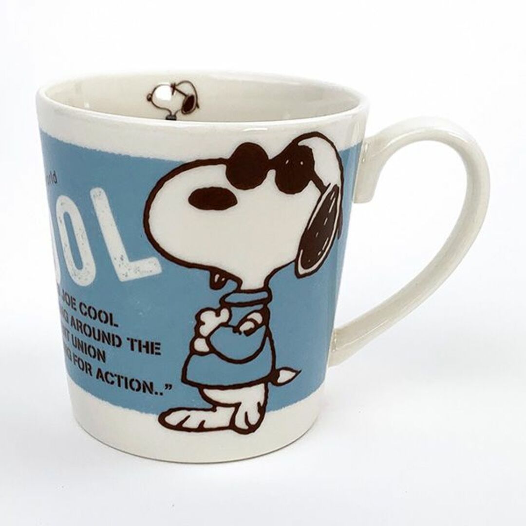 SNOOPY(スヌーピー)のスヌーピー ジョークール たっぷりマグ マグカップ ランチ ティータイム ギフト インテリア/住まい/日用品のキッチン/食器(グラス/カップ)の商品写真