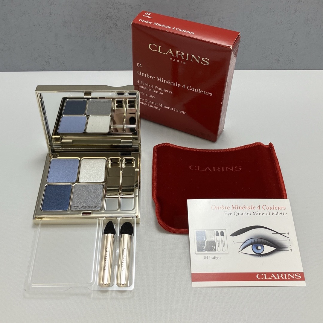 CLARINS(クラランス)のCLARINS アイシャドウ オンブルミネラルアイカルテット 04 コスメ/美容のベースメイク/化粧品(アイシャドウ)の商品写真