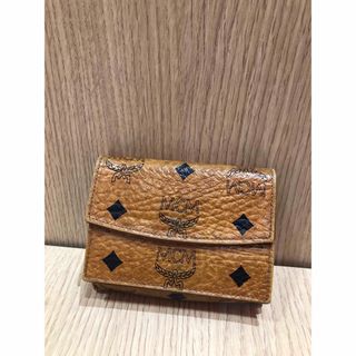 エムシーエム(MCM)の◆MCM ３つ折り財布　Wボタン(折り財布)