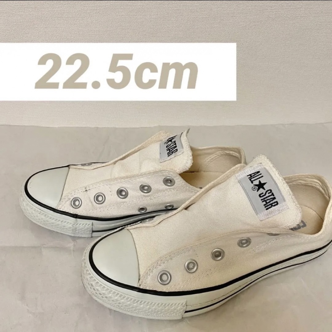 ALL STAR（CONVERSE）(オールスター)のconverse コンバース ALLSTAR オールスター　スリッポン　ホワイト レディースの靴/シューズ(スリッポン/モカシン)の商品写真