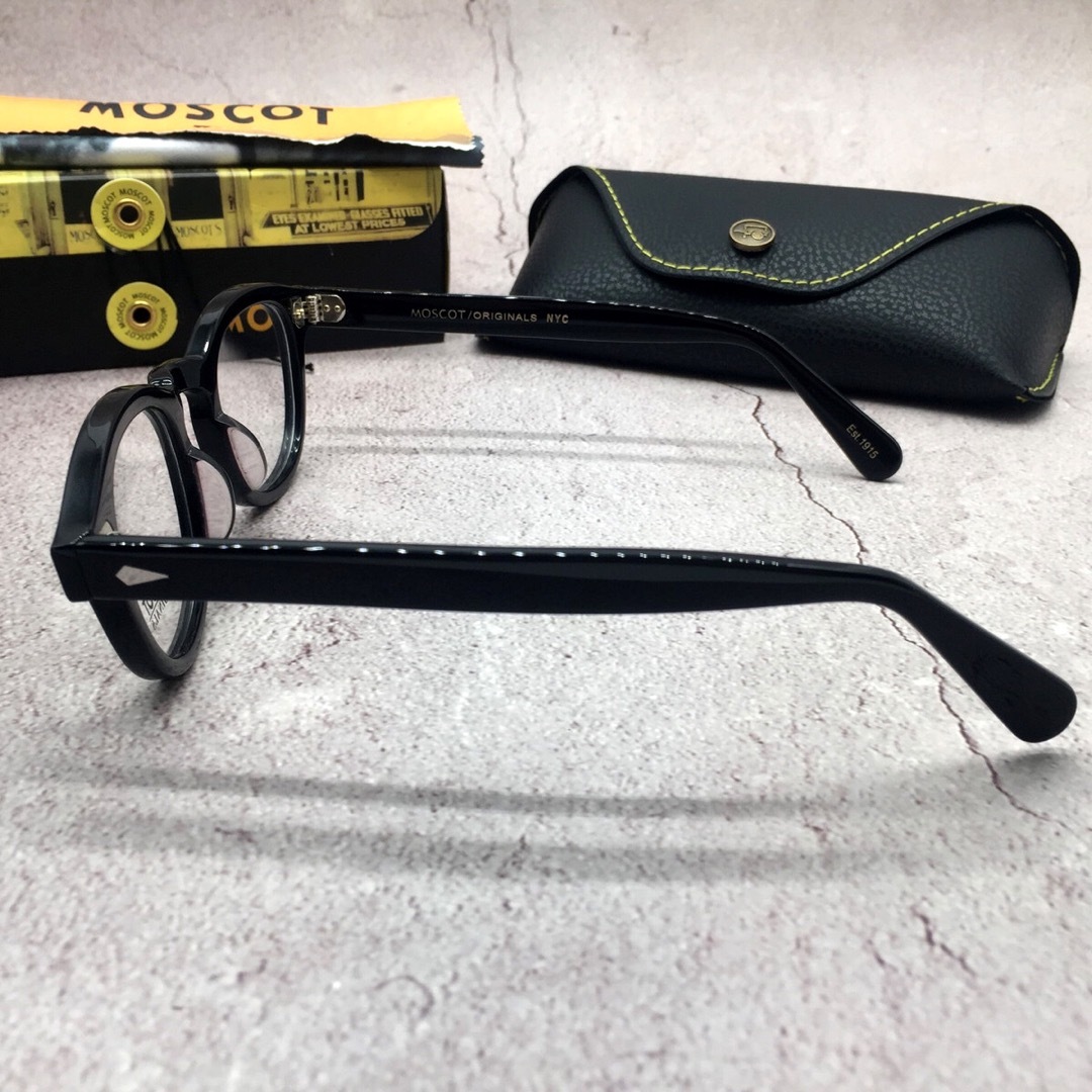 モスコット MOSCOT 49 ブラック レムトッシュ 眼鏡 メガネ モスコット MOSCOT 49 ブラック レムトッシュ 眼鏡 メガネ