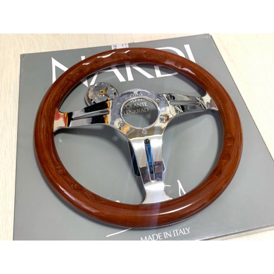 社外 ウッドステアリング 330mm 小径 新品 未使用 即決大歓迎の 社外 ウッドステアリング 330mm 小径 新品 未使用 即決大歓迎の