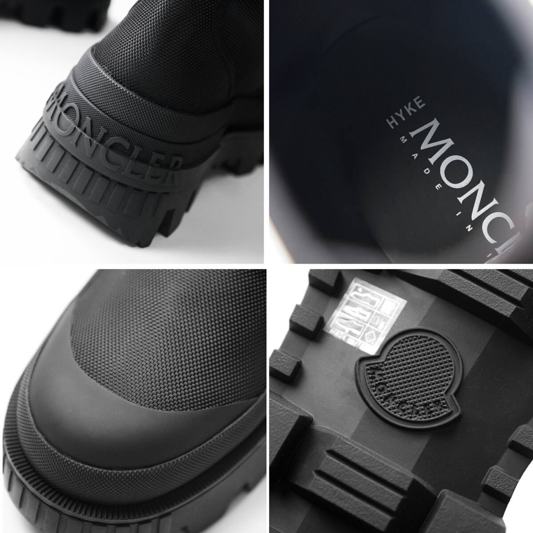 MONCLER(モンクレール)の国内正規品12万MONCLER HYKE モンクレールハイクアンクルブーツ41 メンズの靴/シューズ(ブーツ)の商品写真