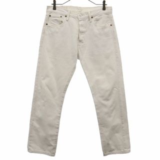 リーバイス(Levi's)のリーバイス 501 スキニー デニムパンツ w30 ホワイト Levi's ボタンフライジーンズ メンズ 【中古】  【240229】(ワークパンツ/カーゴパンツ)