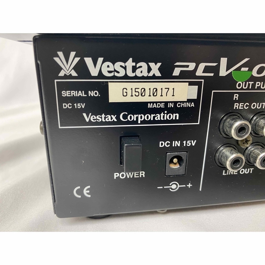 【2024 新作】 DJ 機材 ジャンク pcv-003 ミキサー Vestax ベスタクス DJ機材