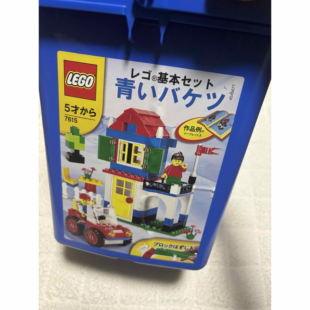 Lego(レゴ)のLEGO レゴ　青いバケツ　プラスで色々入ってます キッズ/ベビー/マタニティのおもちゃ(知育玩具)の商品写真