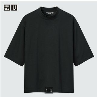 ユニクロ(UNIQLO)の【ユニクロ】エアリズムコットンオーバーサイズモックネックT(Tシャツ/カットソー(半袖/袖なし))