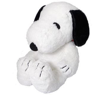 スヌーピー(SNOOPY)のスヌーピー ぬいぐるみ M ブラック ハグハグ 4548643077417(ぬいぐるみ)