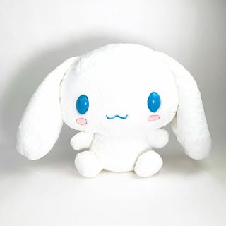 サンリオ(サンリオ)のサンリオキャラクターズ ほわほわ シナモンロール 2L ぬいぐるみ インテリア ビッグサイズ ホワイト(ぬいぐるみ)