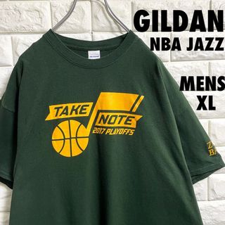 ギルタン(GILDAN)のユタ・ジャズ 2017 プレーオフ 2stラウンド 記念Tシャツ ギルダン　XL(Tシャツ/カットソー(半袖/袖なし))