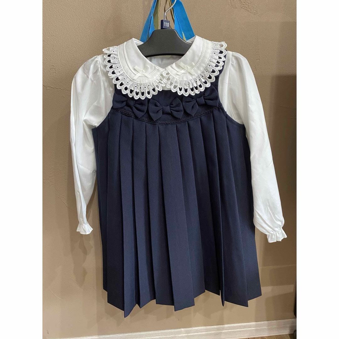 ♡フォーマルジャンパースカート 100サイズ♡ キッズ/ベビー/マタニティのキッズ服女の子用(90cm~)(スカート)の商品写真