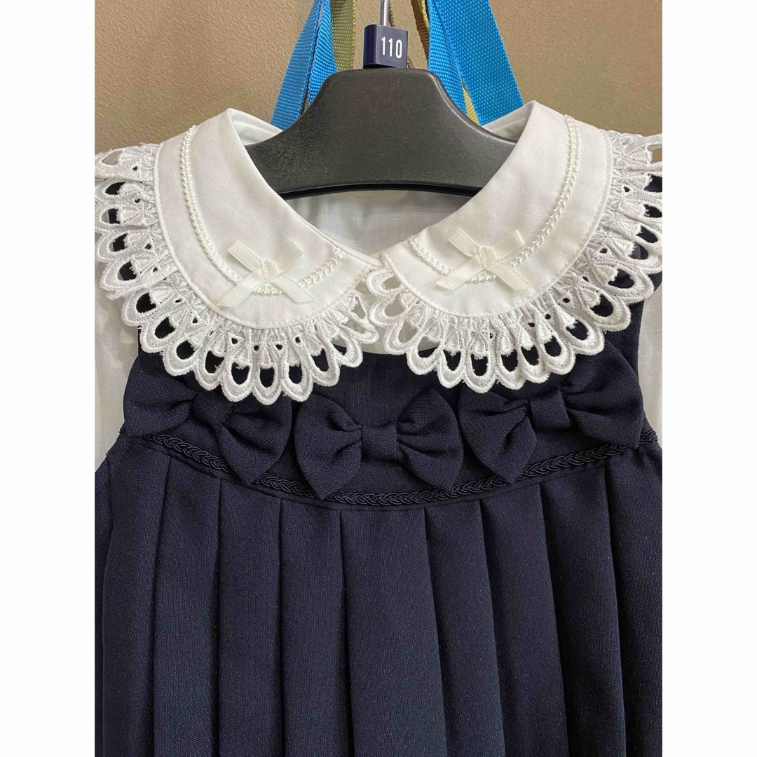 ♡フォーマルジャンパースカート 100サイズ♡ キッズ/ベビー/マタニティのキッズ服女の子用(90cm~)(スカート)の商品写真