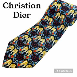 クリスチャンディオール(Christian Dior)の[希少][美品]Christian Dior クリスチャンディオール　ネクタイ馬(ネクタイ)
