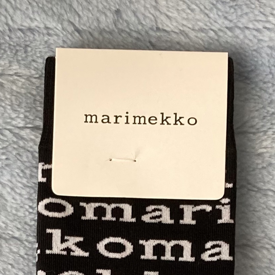 marimekko(マリメッコ)の✿marimekko✿マリメッコ靴下2足セット(ロゴ入り） レディースのレッグウェア(ソックス)の商品写真