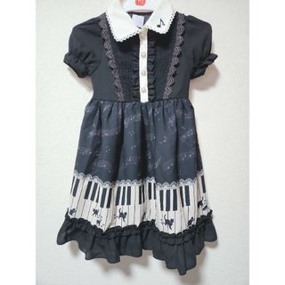 アクシーズファムキッズ(axes femme kids)のアクシーズファム　半袖ワンピース　110(ワンピース)