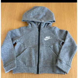 ナイキ(NIKE)のナイキ　パーカー　裏起毛　グレー　95〜100サイズ　3〜4歳(ジャケット/上着)