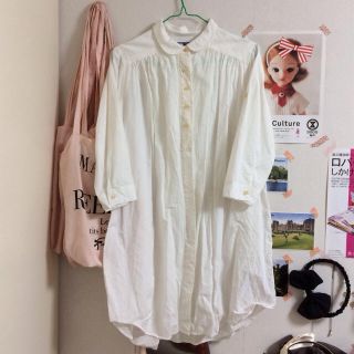 ビームス(BEAMS)のBEAMS 美品 シャツワンピース(ひざ丈ワンピース)