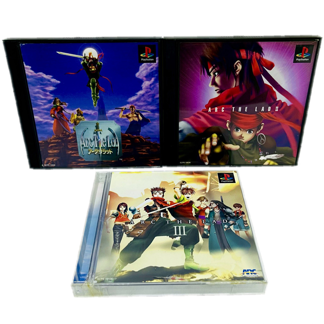 アークザラッド アークザラッド2 アークザラッド3 セット PS1 アークザラッド アークザラッド2 アークザラッド3 セット PS1