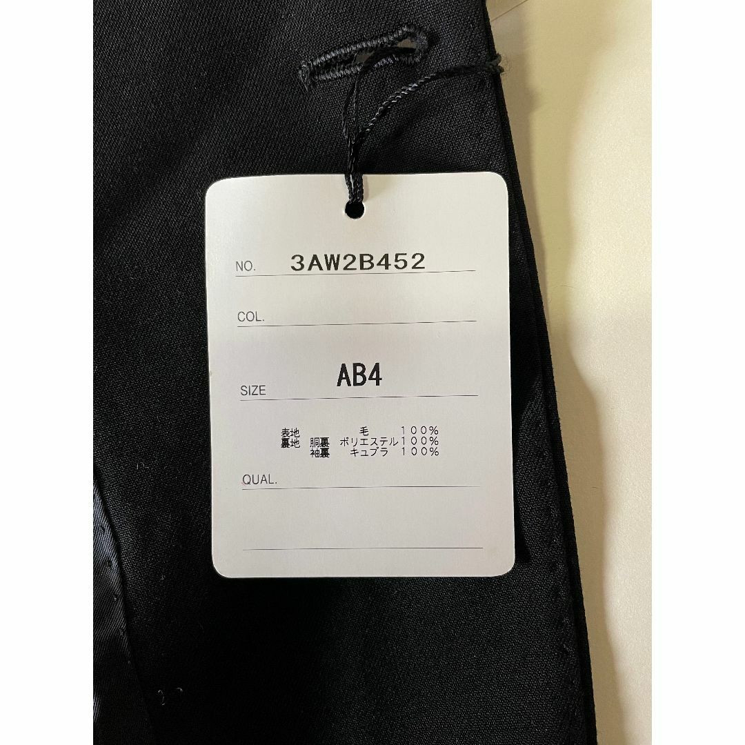 AOKI(アオキ)のS589★新品アオキ ファラゴ スーツ セットアップ 黒ブラック AB4ビジネス メンズのスーツ(セットアップ)の商品写真