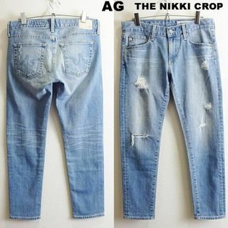 エイジド(AG−ed)のAG　THE NIKKI CROP　W78cm　リラックスドスキニー　ストレッチ(デニム/ジーンズ)